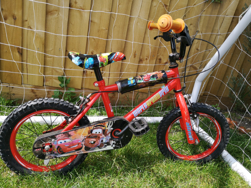 12 lightning mcqueen bike